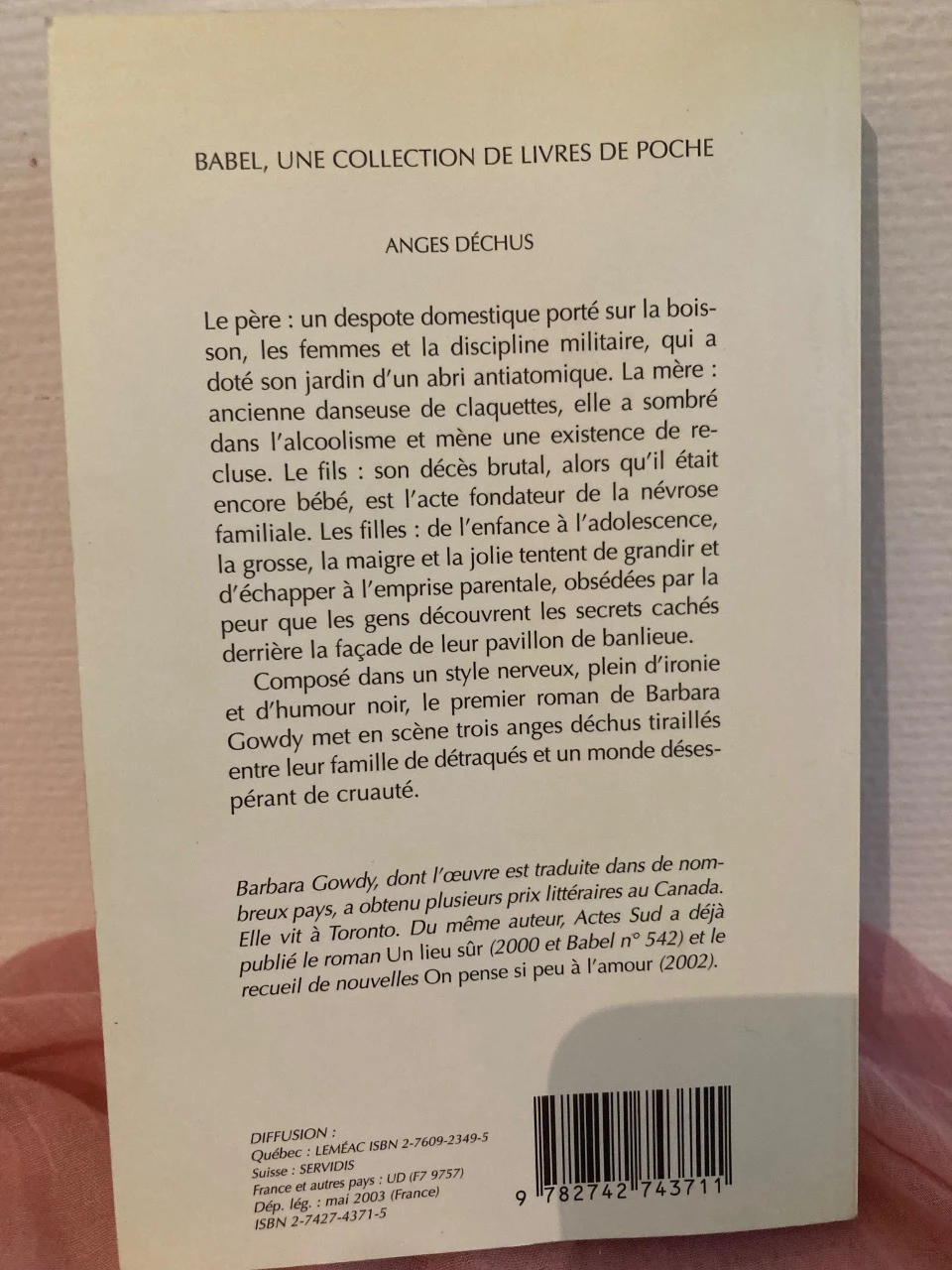 Barbare Gowdy «Ángeles caídos» – photo 2